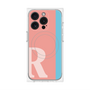 プレミアムパネル with MagSafe［ オリジナル - initial color line - R pink ］