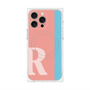 プレミアムパネル with MagSafe［ オリジナル - initial color line - R pink ］