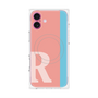プレミアムパネル with MagSafe［ オリジナル - initial color line - R pink ］