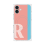 プレミアムパネル with MagSafe［ オリジナル - initial color line - R pink ］