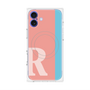プレミアムパネル with MagSafe［ オリジナル - initial color line - R pink ］