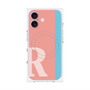 プレミアムパネル with MagSafe［ オリジナル - initial color line - R pink ］