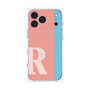 プレミアムパネル with MagSafe［ オリジナル - initial color line - R pink ］
