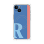 プレミアムパネル with MagSafe［ オリジナル - initial color line - R blue ］
