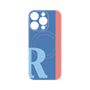 プレミアムパネル with MagSafe［ オリジナル - initial color line - R blue ］