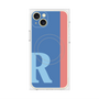 プレミアムパネル with MagSafe［ オリジナル - initial color line - R blue ］
