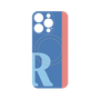 プレミアムパネル with MagSafe［ オリジナル - initial color line - R blue ］