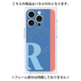 プレミアムパネル with MagSafe［ オリジナル - initial color line - R blue ］