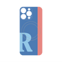 プレミアムパネル with MagSafe［ オリジナル - initial color line - R blue ］
