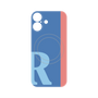 プレミアムパネル with MagSafe［ オリジナル - initial color line - R blue ］