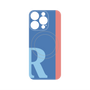 プレミアムパネル with MagSafe［ オリジナル - initial color line - R blue ］