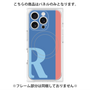 プレミアムパネル with MagSafe［ オリジナル - initial color line - R blue ］