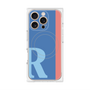 プレミアムパネル with MagSafe［ オリジナル - initial color line - R blue ］