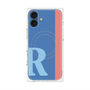 プレミアムパネル with MagSafe［ オリジナル - initial color line - R blue ］
