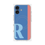 プレミアムパネル with MagSafe［ オリジナル - initial color line - R blue ］