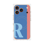 プレミアムパネル with MagSafe［ オリジナル - initial color line - R blue ］