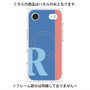プレミアムパネル with MagSafe［ オリジナル - initial color line - R blue ］
