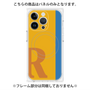 プレミアムパネル with MagSafe［ オリジナル - initial color line - R orange ］