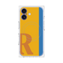 プレミアムパネル with MagSafe［ オリジナル - initial color line - R orange ］