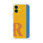 プレミアムパネル with MagSafe［ オリジナル - initial color line - R orange ］