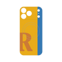 プレミアムパネル with MagSafe［ オリジナル - initial color line - R orange ］
