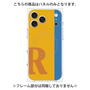 プレミアムパネル with MagSafe［ オリジナル - initial color line - R orange ］