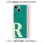 プレミアムパネル with MagSafe［ オリジナル - initial color line - R green ］