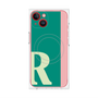 プレミアムパネル with MagSafe［ オリジナル - initial color line - R green ］
