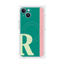 プレミアムパネル with MagSafe［ オリジナル - initial color line - R green ］