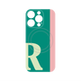 プレミアムパネル with MagSafe［ オリジナル - initial color line - R green ］