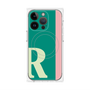 プレミアムパネル with MagSafe［ オリジナル - initial color line - R green ］
