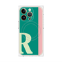 プレミアムパネル with MagSafe［ オリジナル - initial color line - R green ］