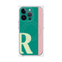プレミアムパネル with MagSafe［ オリジナル - initial color line - R green ］