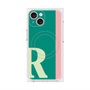 プレミアムパネル with MagSafe［ オリジナル - initial color line - R green ］