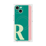 プレミアムパネル with MagSafe［ オリジナル - initial color line - R green ］