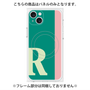 プレミアムパネル with MagSafe［ オリジナル - initial color line - R green ］