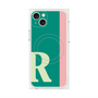 プレミアムパネル with MagSafe［ オリジナル - initial color line - R green ］