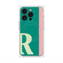 プレミアムパネル with MagSafe［ オリジナル - initial color line - R green ］