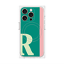 プレミアムパネル with MagSafe［ オリジナル - initial color line - R green ］