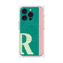 プレミアムパネル with MagSafe［ オリジナル - initial color line - R green ］