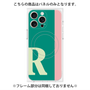 プレミアムパネル with MagSafe［ オリジナル - initial color line - R green ］
