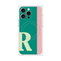 プレミアムパネル with MagSafe［ オリジナル - initial color line - R green ］