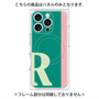 プレミアムパネル with MagSafe［ オリジナル - initial color line - R green ］