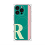 プレミアムパネル with MagSafe［ オリジナル - initial color line - R green ］