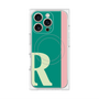 プレミアムパネル with MagSafe［ オリジナル - initial color line - R green ］