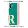 プレミアムパネル with MagSafe［ オリジナル - initial color line - R green ］