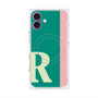 プレミアムパネル with MagSafe［ オリジナル - initial color line - R green ］