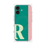 プレミアムパネル with MagSafe［ オリジナル - initial color line - R green ］