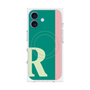 プレミアムパネル with MagSafe［ オリジナル - initial color line - R green ］