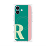 プレミアムパネル with MagSafe［ オリジナル - initial color line - R green ］